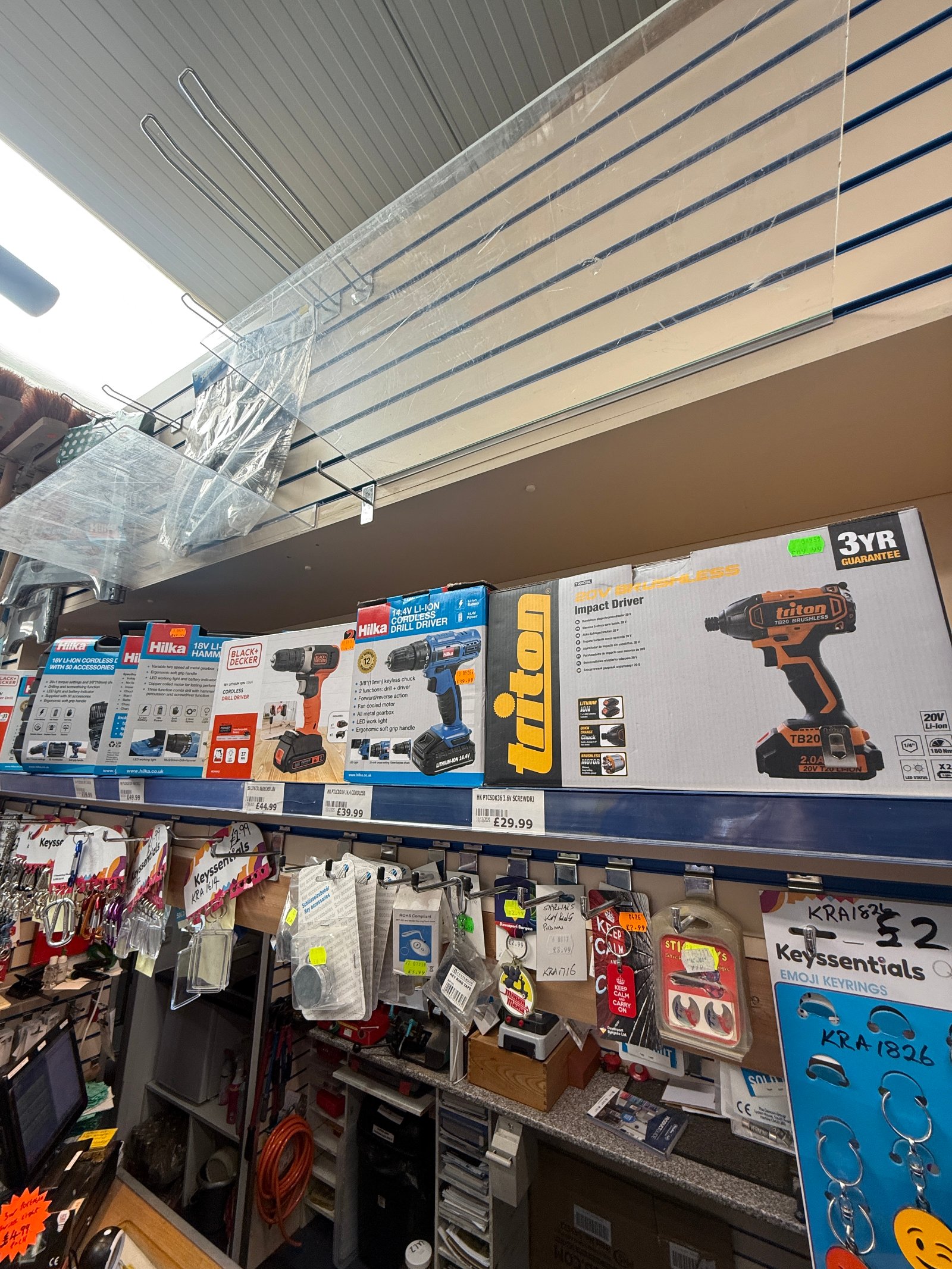 Power Tools on the shelves at Fix-it DIY & Hardware